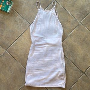 Striped Fitted Dress
